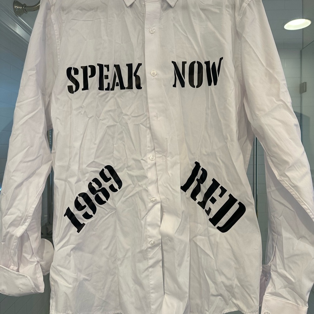 Taylor swift collar shirt